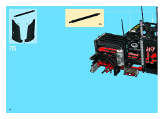 LEGO 8285 instructions page 48 – build guide