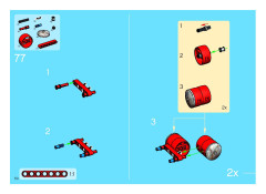 LEGO 8285 instructions page 50 – build guide