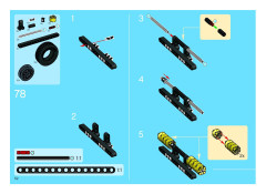 LEGO 8285 instructions page 52 – build guide