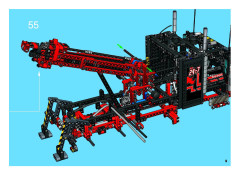 LEGO 8285 instructions page 9 – build guide