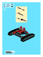 LEGO 8288 instructions page 16 – build guide