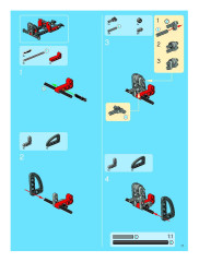 LEGO 8288 instructions page 17 – build guide