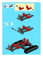 LEGO 8288 instructions page 20 – build guide