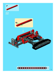 LEGO 8288 instructions page 21 – build guide