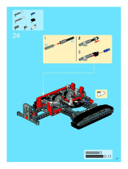 LEGO 8288 instructions page 23 – build guide