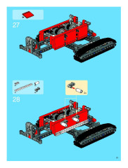 LEGO 8288 instructions page 25 – build guide