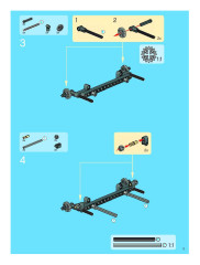 LEGO 8288 instructions page 5 – build guide