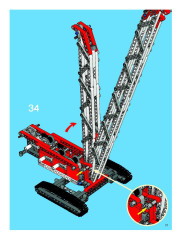 LEGO 8288 instructions page 57 – build guide