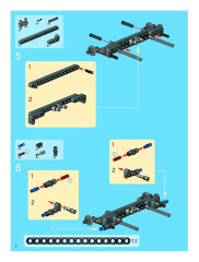 LEGO 8288 instructions page 6 – build guide