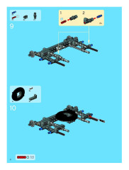 LEGO 8288 instructions page 8 – build guide