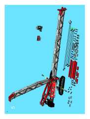 LEGO 8288 instructions page 8 – build guide