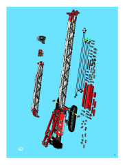 LEGO 8288 instructions page 9 – build guide