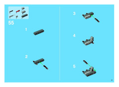 LEGO 8289 instructions page 61 – build guide