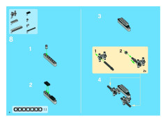 LEGO 8289 instructions page 8 – build guide