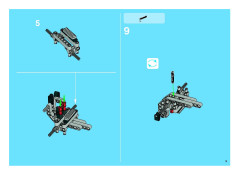 LEGO 8289 instructions page 9 – build guide
