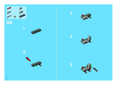 LEGO 8289 instructions page 2 – build guide