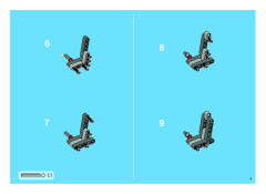 LEGO 8289 instructions page 3 – build guide