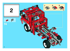 LEGO 8289 instructions page 36 – build guide