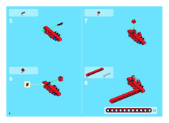 LEGO 8289 instructions page 8 – build guide