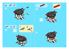 LEGO 8289 instructions page 17 – build guide