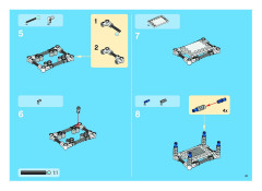 LEGO 8289 instructions page 51 – build guide