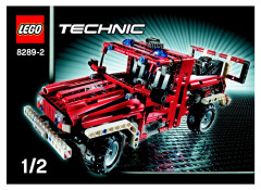 LEGO 8289 instructions page 1 – build guide