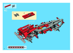 LEGO 8289 instructions page 40 – build guide