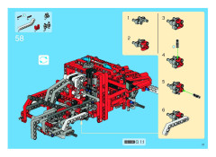 LEGO 8289 instructions page 25 – build guide