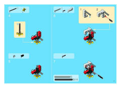 LEGO 8289 instructions page 3 – build guide