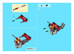 LEGO 8289 instructions page 9 – build guide