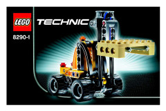 LEGO 8290 instructions page 1 – build guide