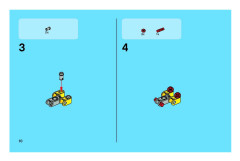 LEGO 8290 instructions page 10 – build guide