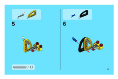 LEGO 8290 instructions page 11 – build guide