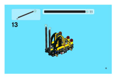 LEGO 8290 instructions page 15 – build guide