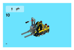 LEGO 8290 instructions page 20 – build guide