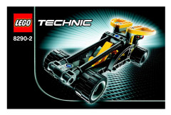 LEGO 8290 instructions page 1 – build guide