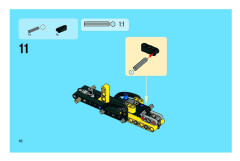 LEGO 8290 instructions page 10 – build guide
