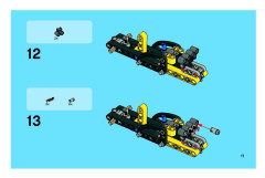 LEGO 8290 instructions page 11 – build guide