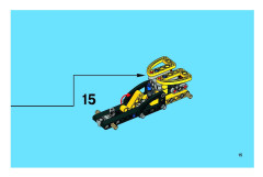 LEGO 8290 instructions page 15 – build guide
