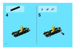 LEGO 8290 instructions page 4 – build guide