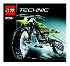 LEGO 8291 instructions page 1 – build guide