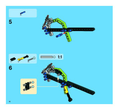 LEGO 8291 instructions page 14 – build guide