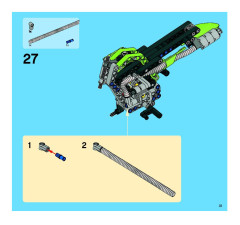 LEGO 8291 instructions page 31 – build guide