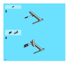 LEGO 8291 instructions page 34 – build guide