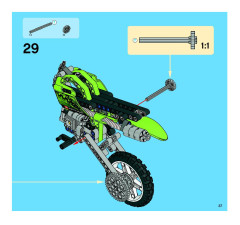 LEGO 8291 instructions page 37 – build guide