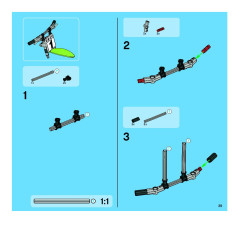 LEGO 8291 instructions page 39 – build guide