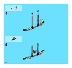 LEGO 8291 instructions page 40 – build guide