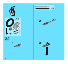 LEGO 8291 instructions page 44 – build guide