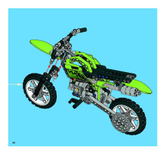 LEGO 8291 instructions page 46 – build guide