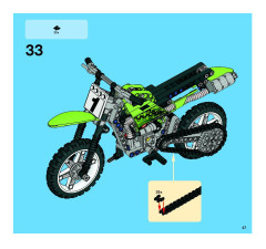 LEGO 8291 instructions page 47 – build guide